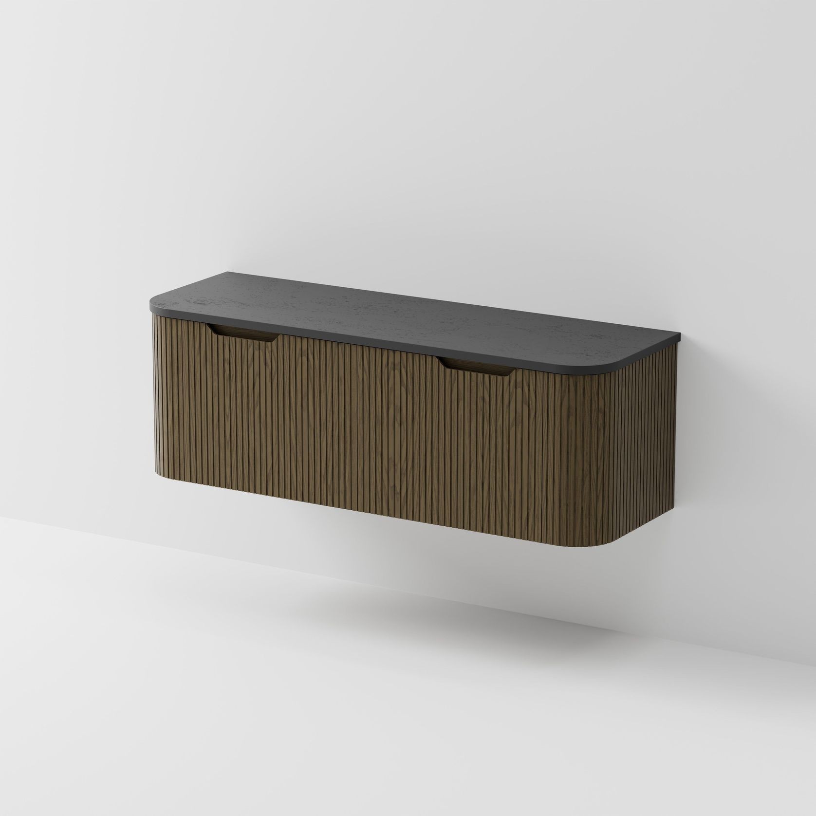 Sora 1500DB Vanity | Concrete Slab Top gallery detail image