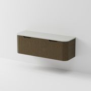 Sora 1500DB Vanity | Concrete Slab Top gallery detail image