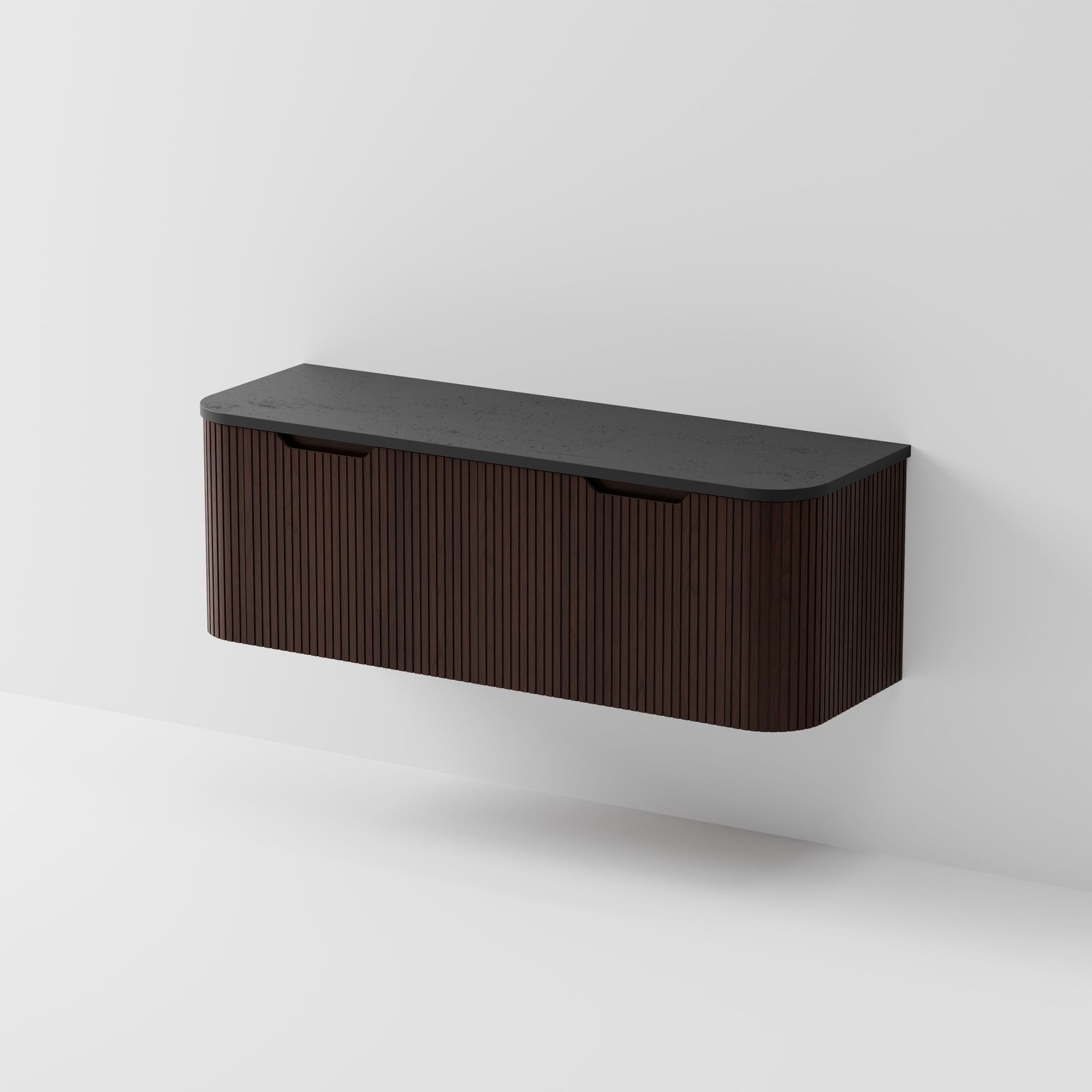 Sora 1500DB Vanity | Concrete Slab Top gallery detail image