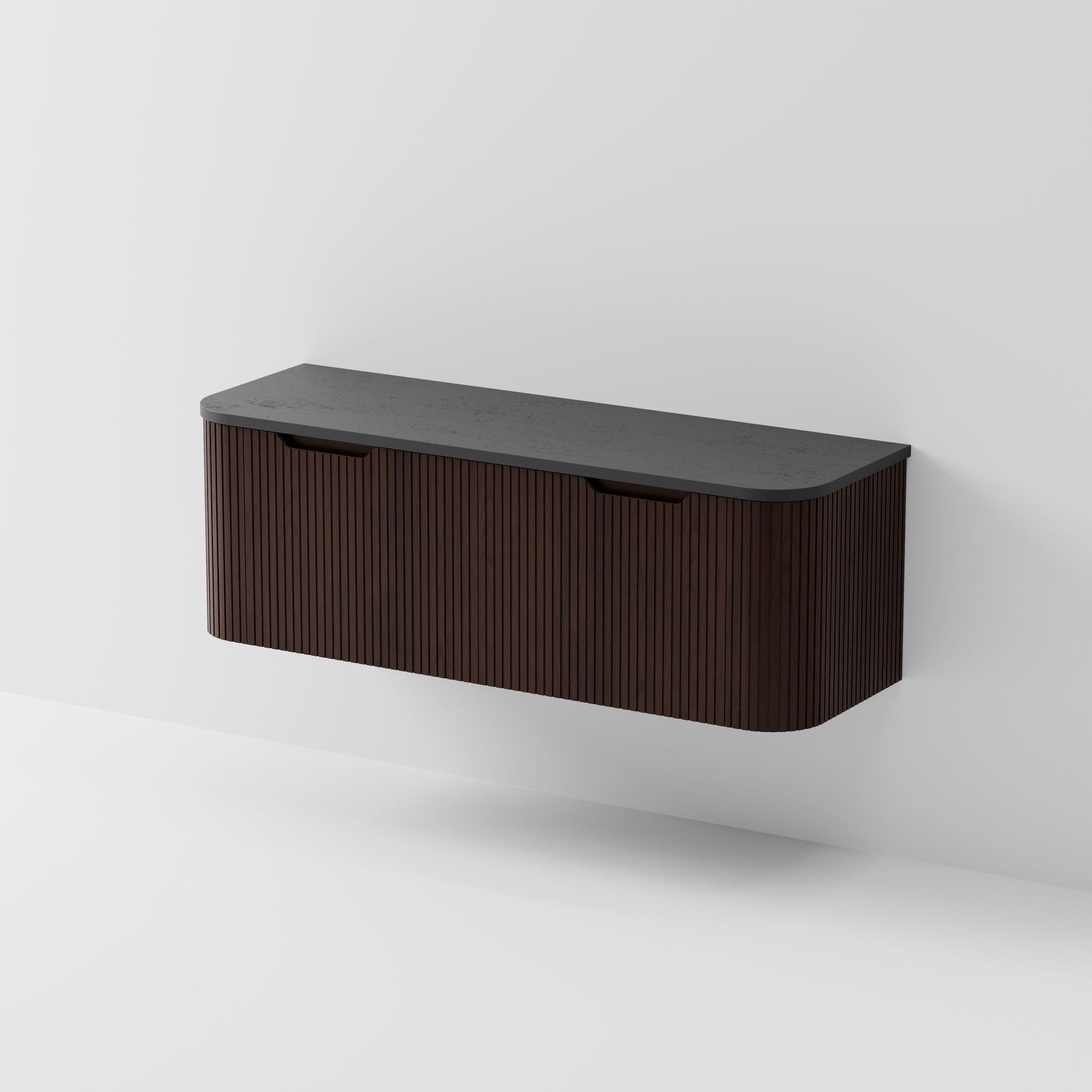 Sora 1500DB Vanity | Concrete Slab Top gallery detail image