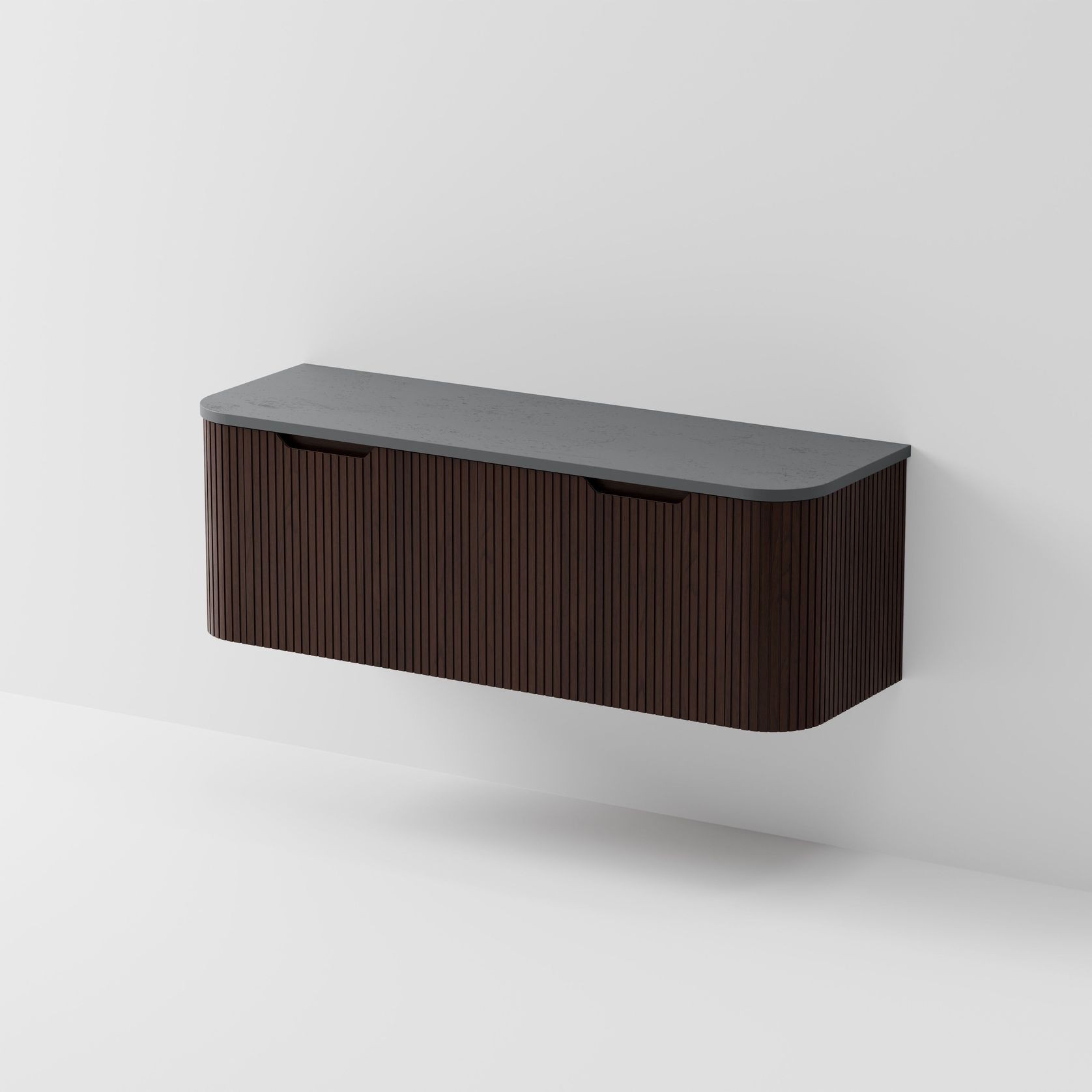 Sora 1500DB Vanity | Concrete Slab Top gallery detail image