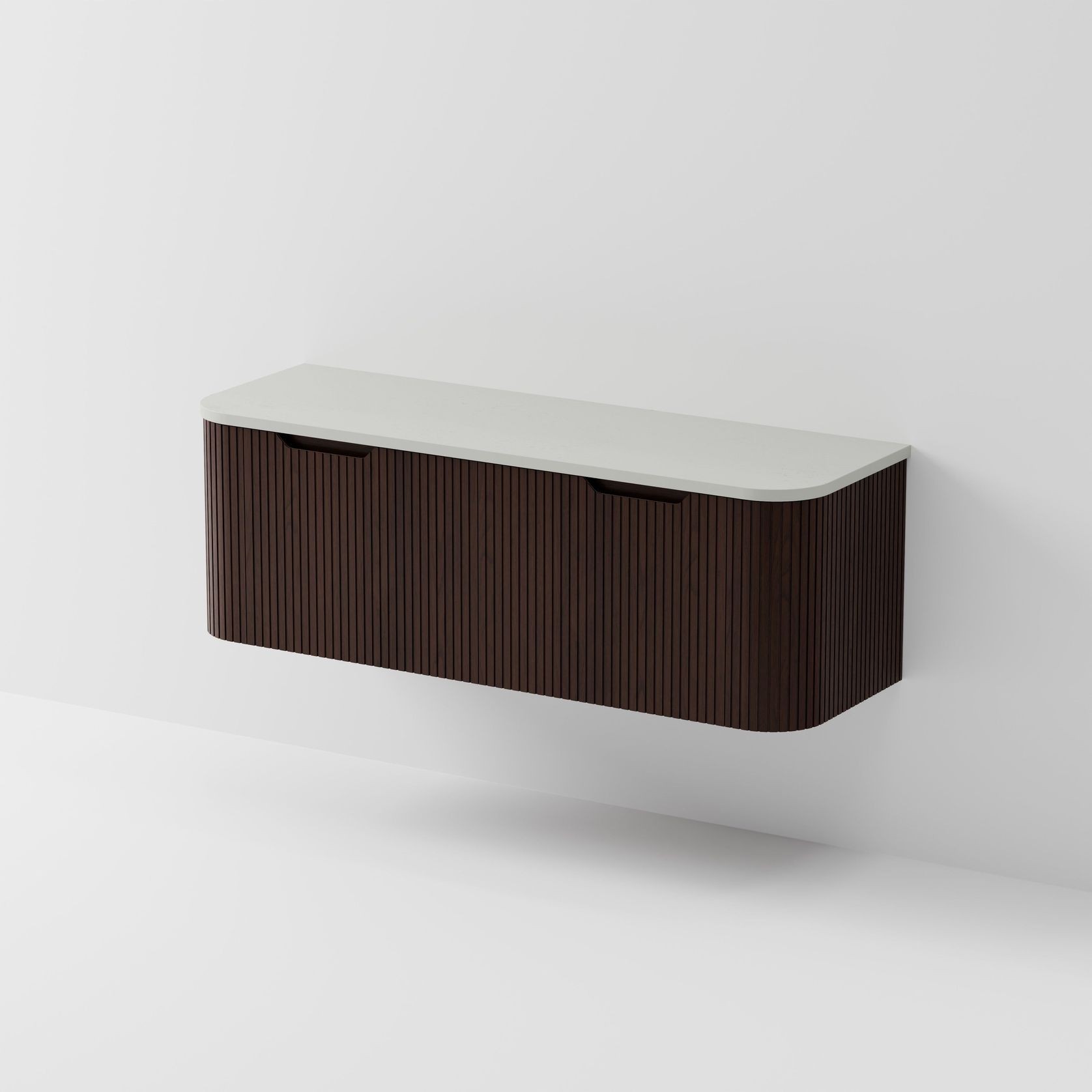 Sora 1500DB Vanity | Concrete Slab Top gallery detail image