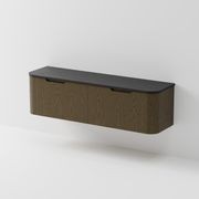 Sora 1800DB Vanity | Concrete Slab Top gallery detail image