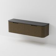 Sora 1800DB Vanity | Concrete Slab Top gallery detail image