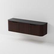 Sora 1800DB Vanity | Concrete Slab Top gallery detail image