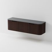 Sora 1800DB Vanity | Concrete Slab Top gallery detail image