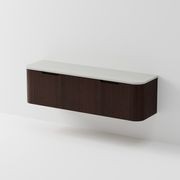 Sora 1800DB Vanity | Concrete Slab Top gallery detail image