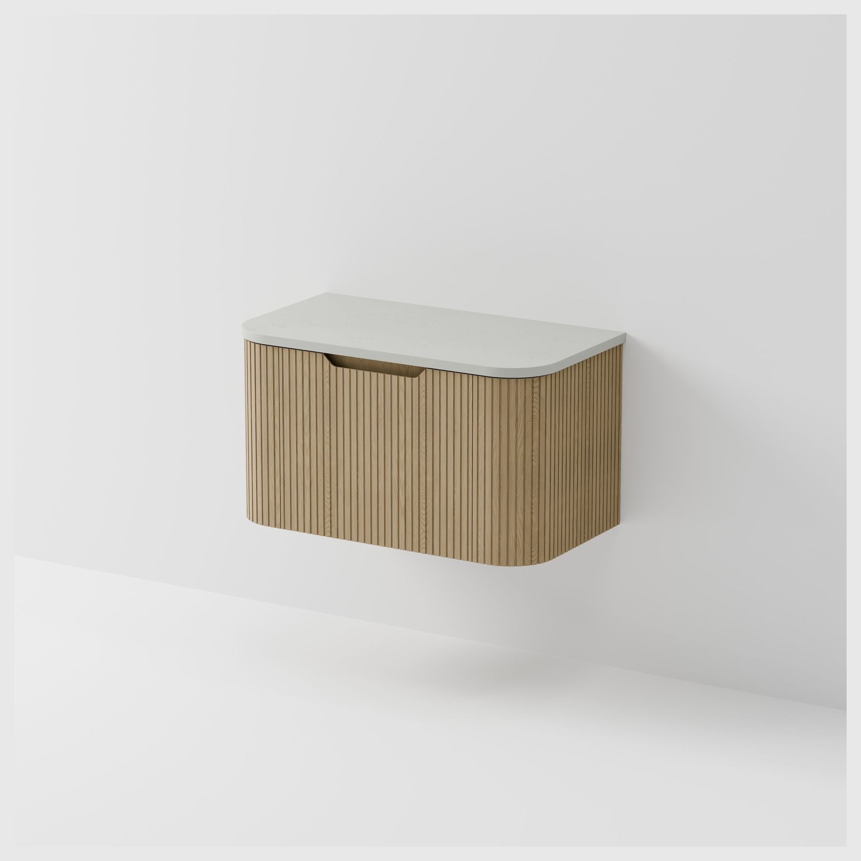 Sora 900 Vanity | Concrete Slab Top gallery detail image