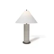 Sorrento Table Lamp - Grey Woodgrain Marble gallery detail image
