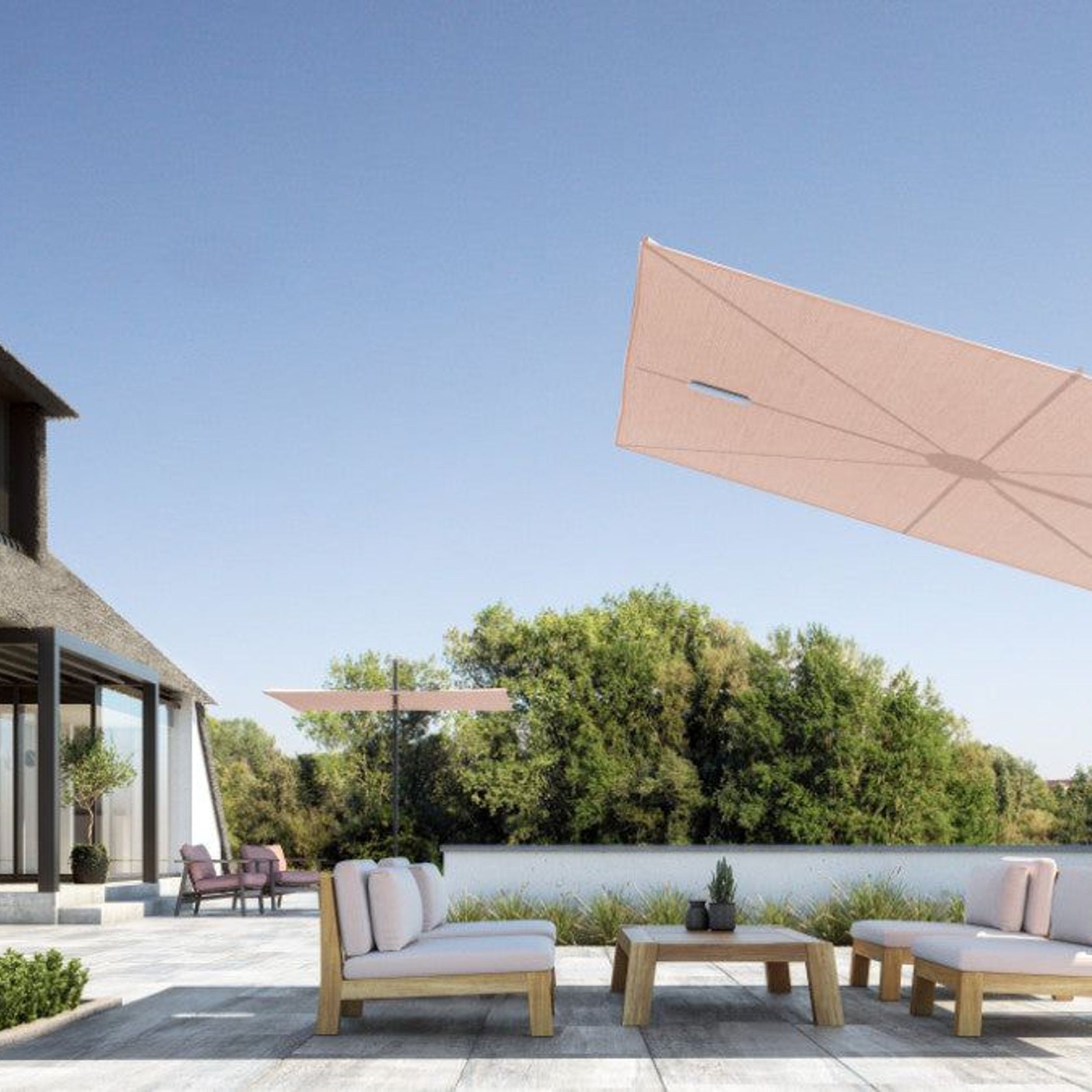 Umbrosa Spectra Cantilever Umbrella gallery detail image