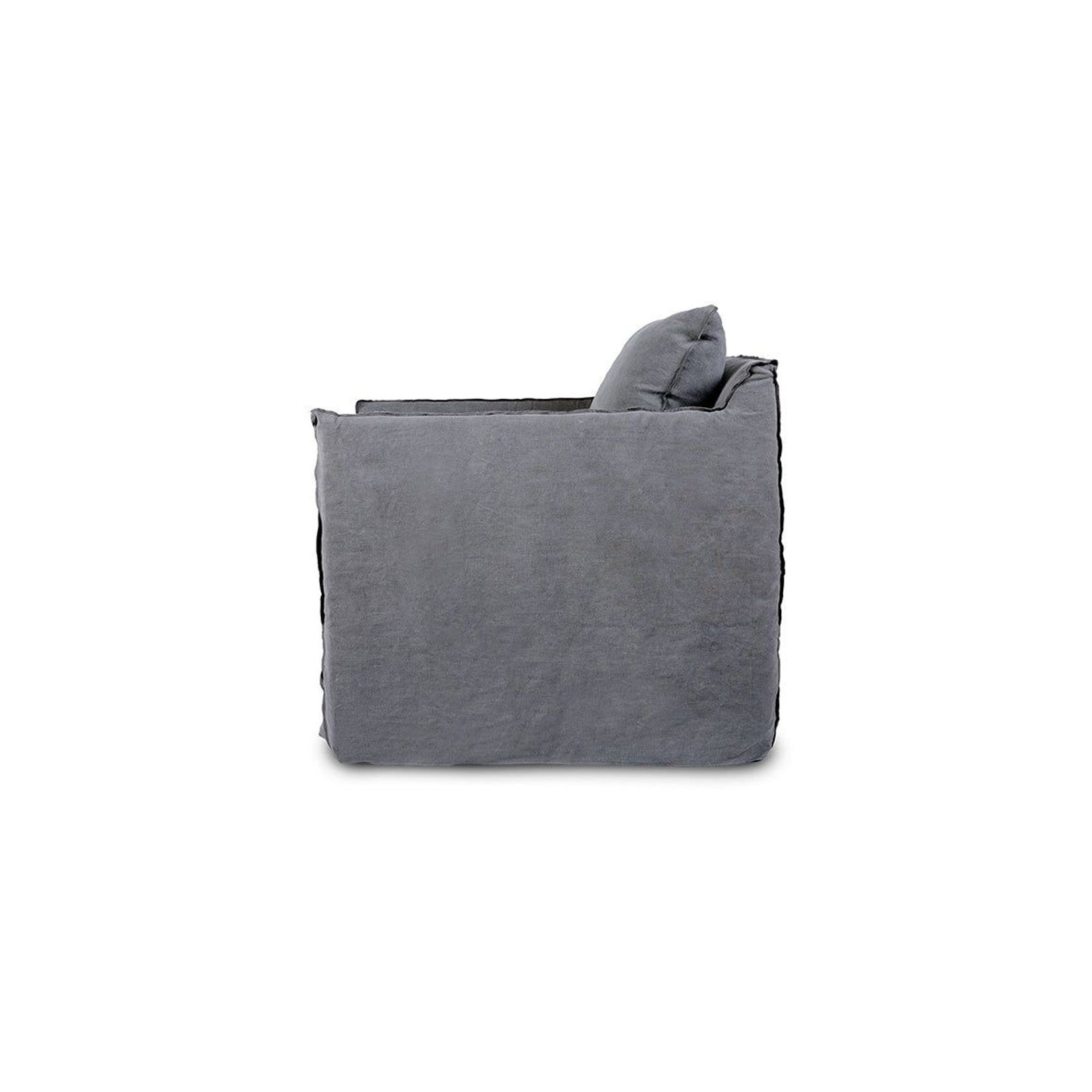 Montauk Slipcover Chair - Ash Grey gallery detail image