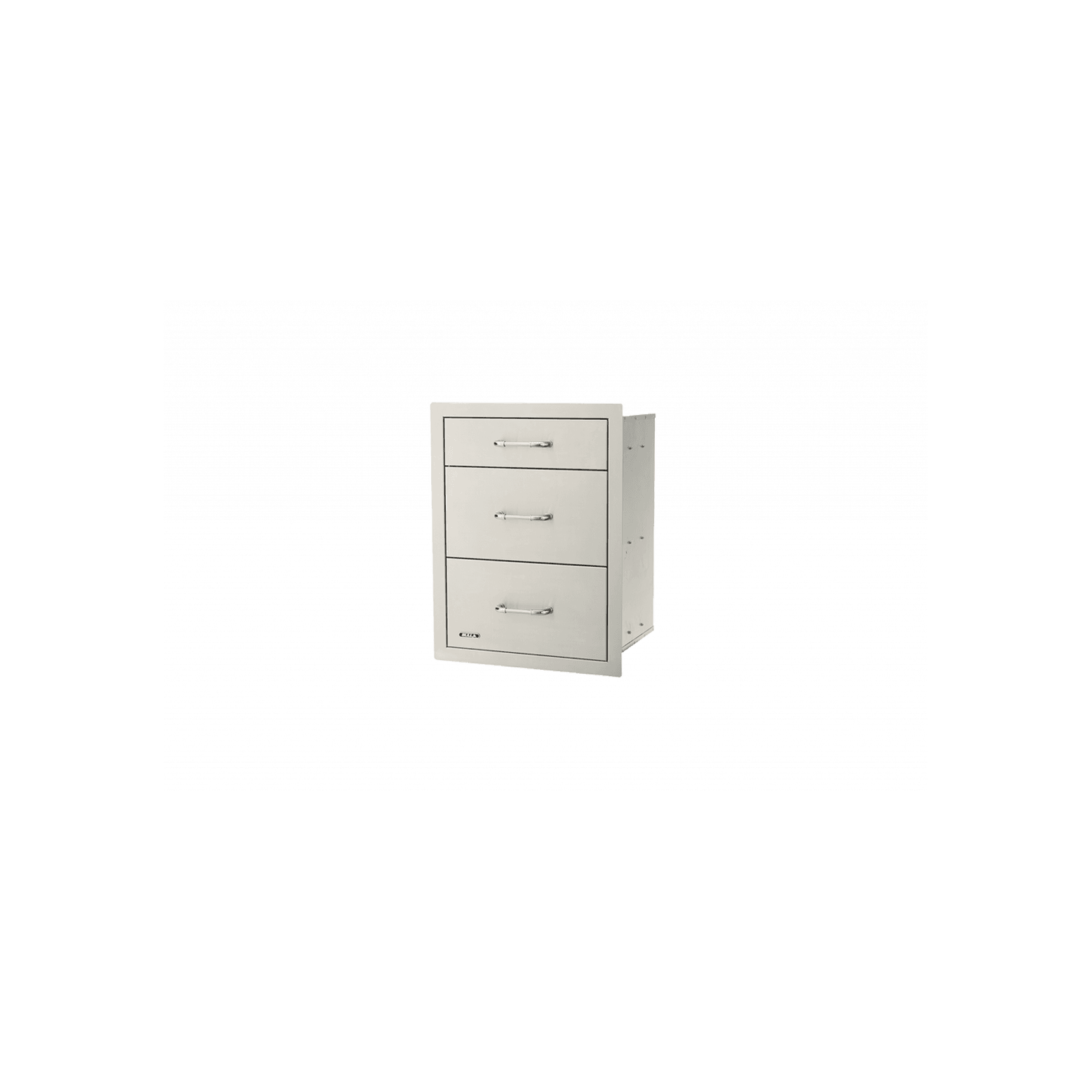 Bull Stainless Steel Triple Drawer System gallery detail image