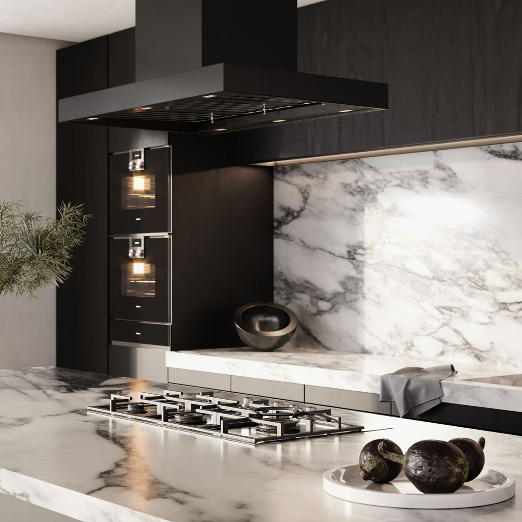 Stockholm 90 Island Mounted Rangehood gallery detail image