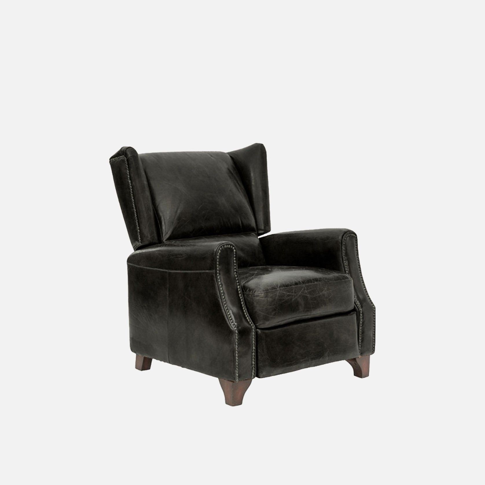 Cromwell Recliner | Black gallery detail image