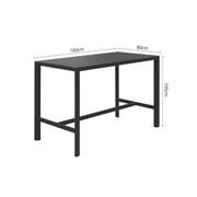 Stratus Outdoor Aluminium Bar Leaner Table gallery detail image