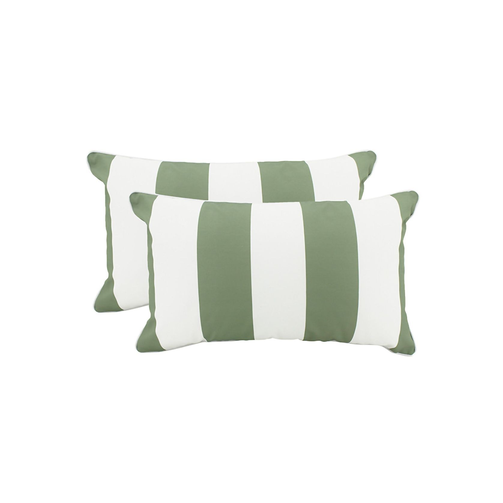 Stripe Olive Lumber Outdoor Cushion 30 x 50 gallery detail image