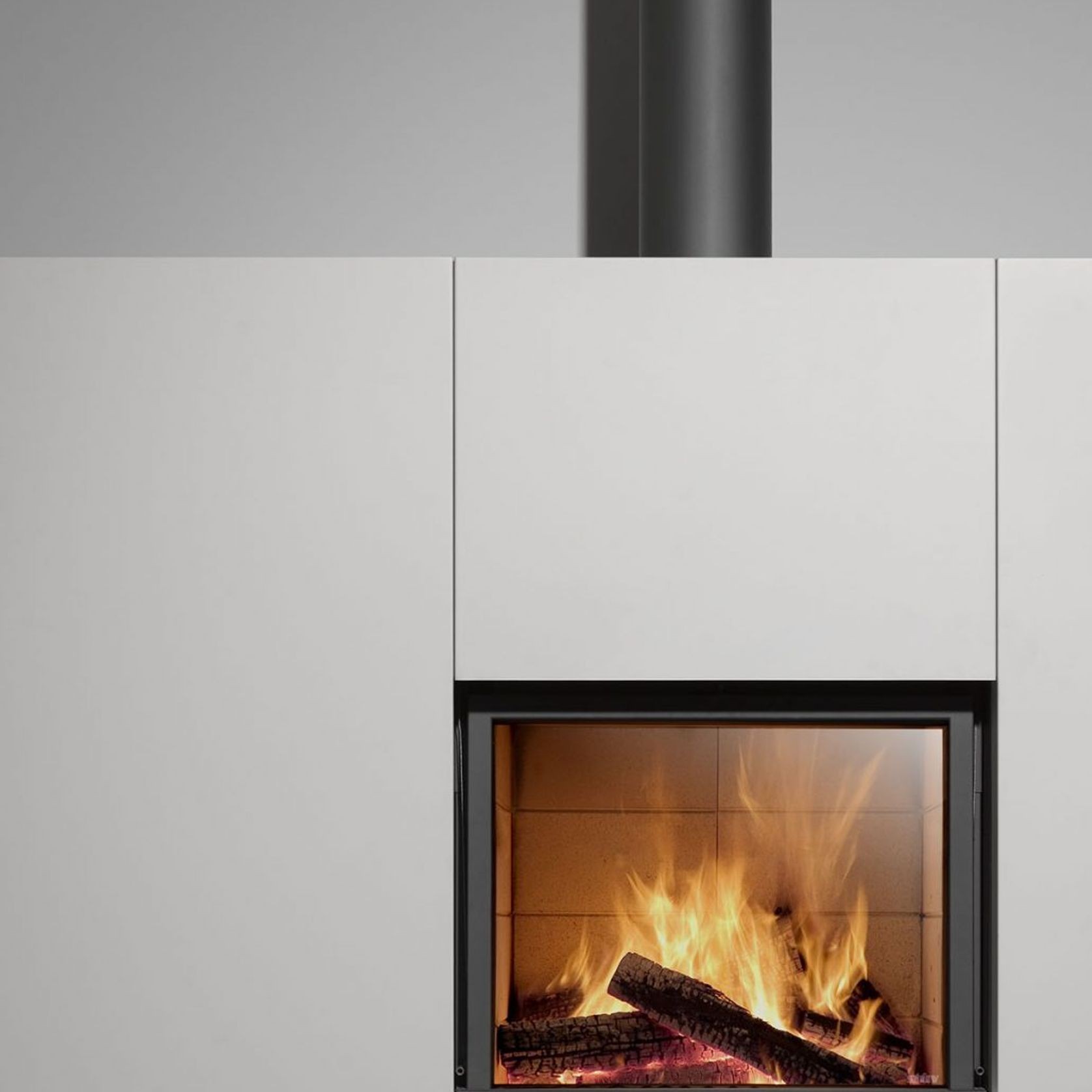 Stuv 21/95 Single Sided Wood Fireplace gallery detail image