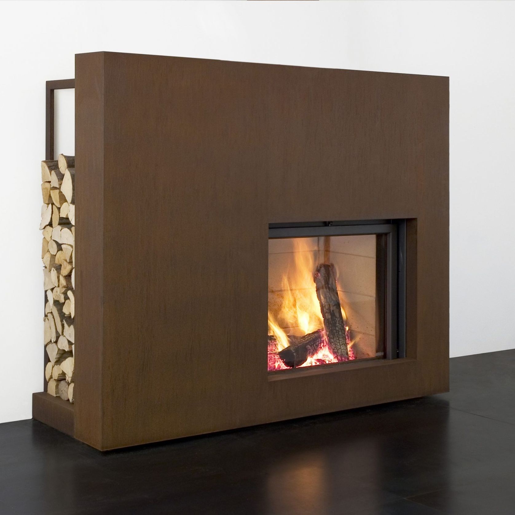 Stuv 21/95 Single Sided Wood Fireplace gallery detail image