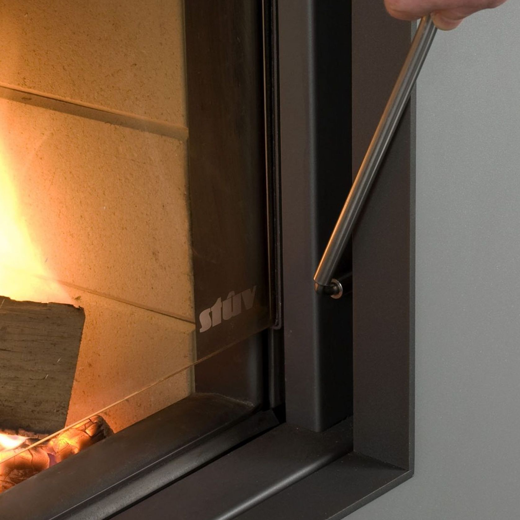 Stuv 21/125 Single Sided Wood Fireplace gallery detail image
