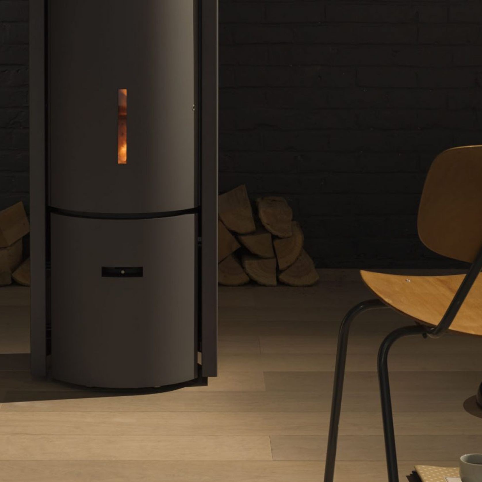 Stuv 30 Compact Low Freestanding Wood Fireplace gallery detail image