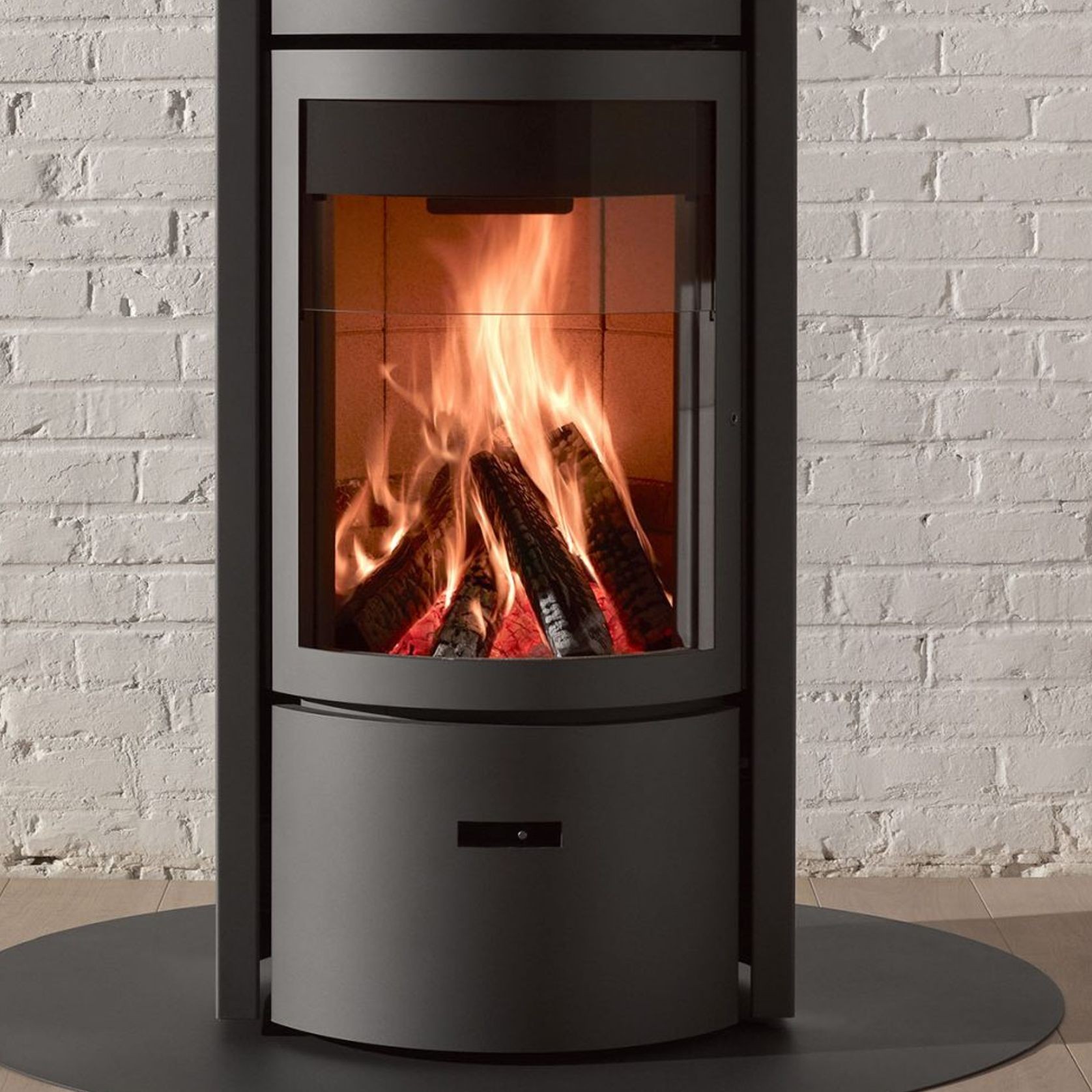 Stuv 30 Low Freestanding Wood Fireplace gallery detail image