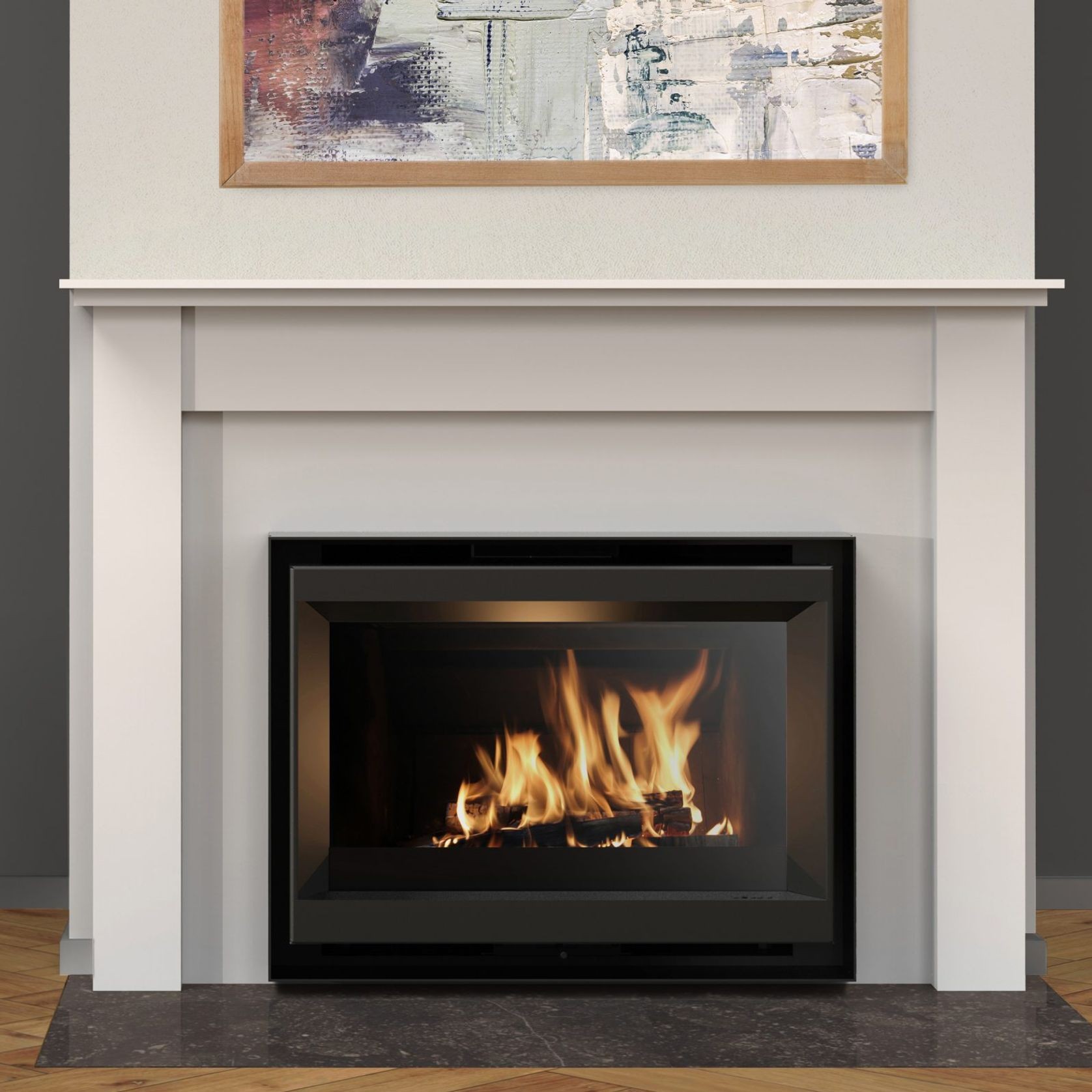 Stuv 6 Insert Wood Fireplace gallery detail image