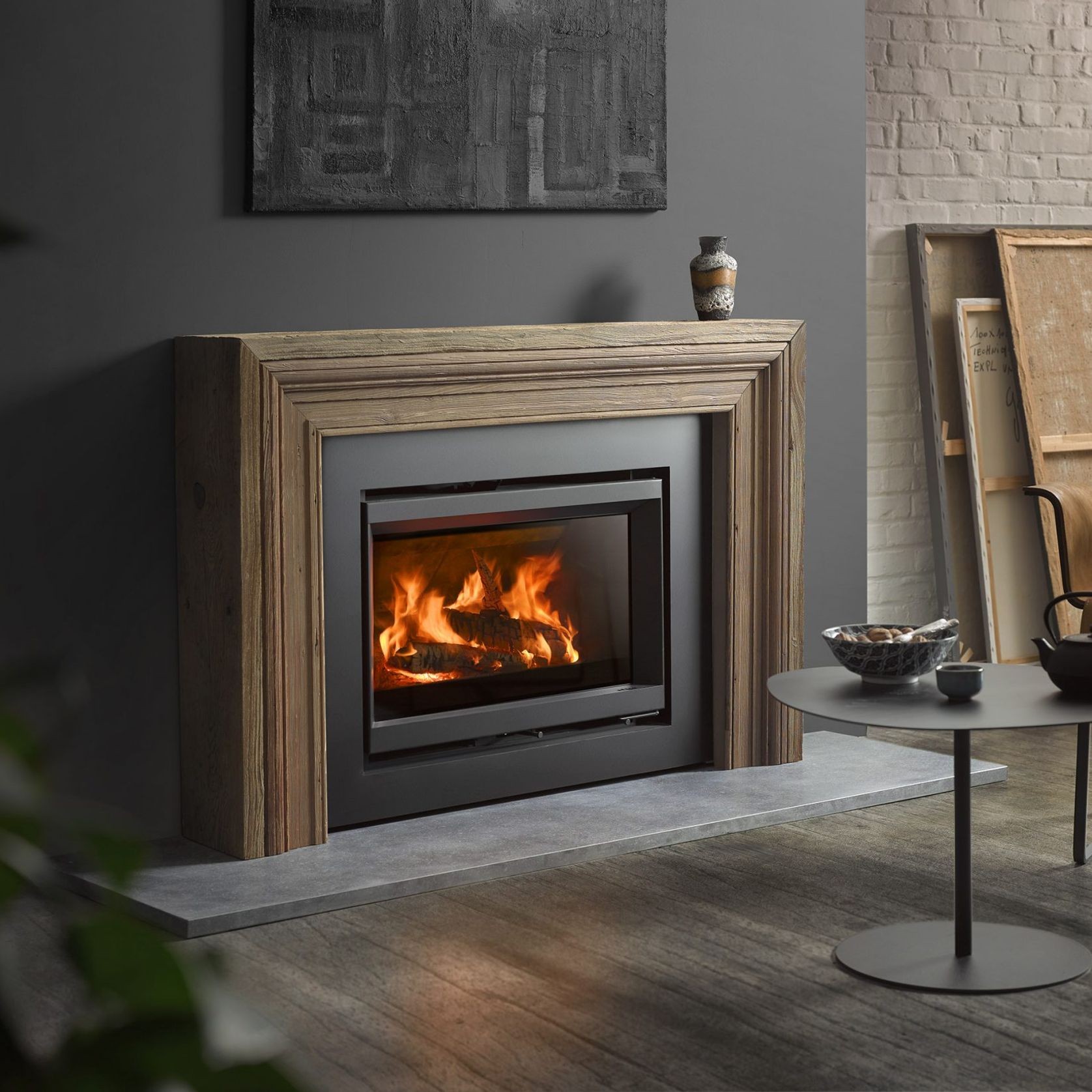 Stuv 6 Insert Wood Fireplace gallery detail image