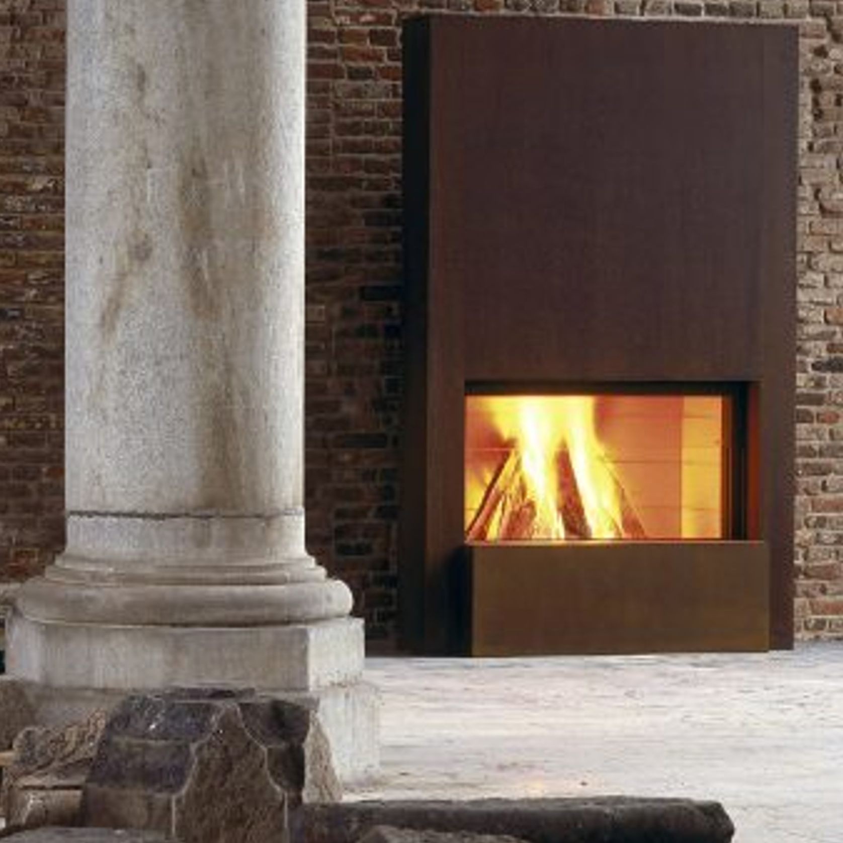 Stuv 21/105 Single Sided Wood Fireplace gallery detail image