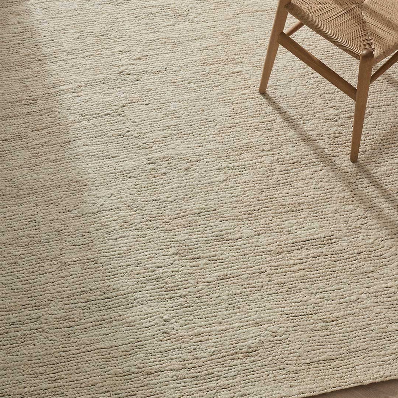 Weave Home Suffolk Rug - Pearl | 100% Jute Floor Rug | 2m x 3m gallery detail image