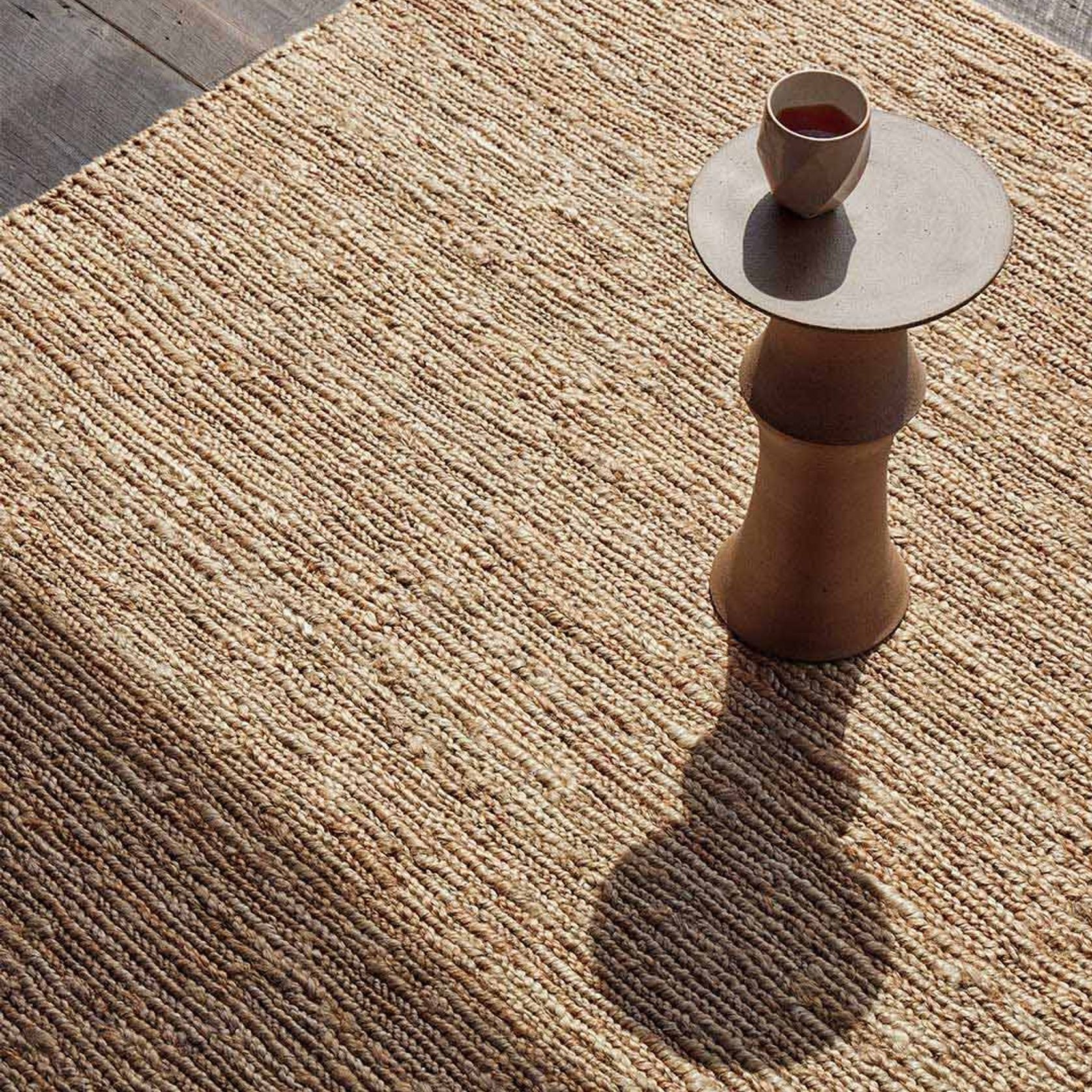 Weave Home Suffolk Rug - Natural | 100% Jute Floor Rug | 2m x 3m gallery detail image