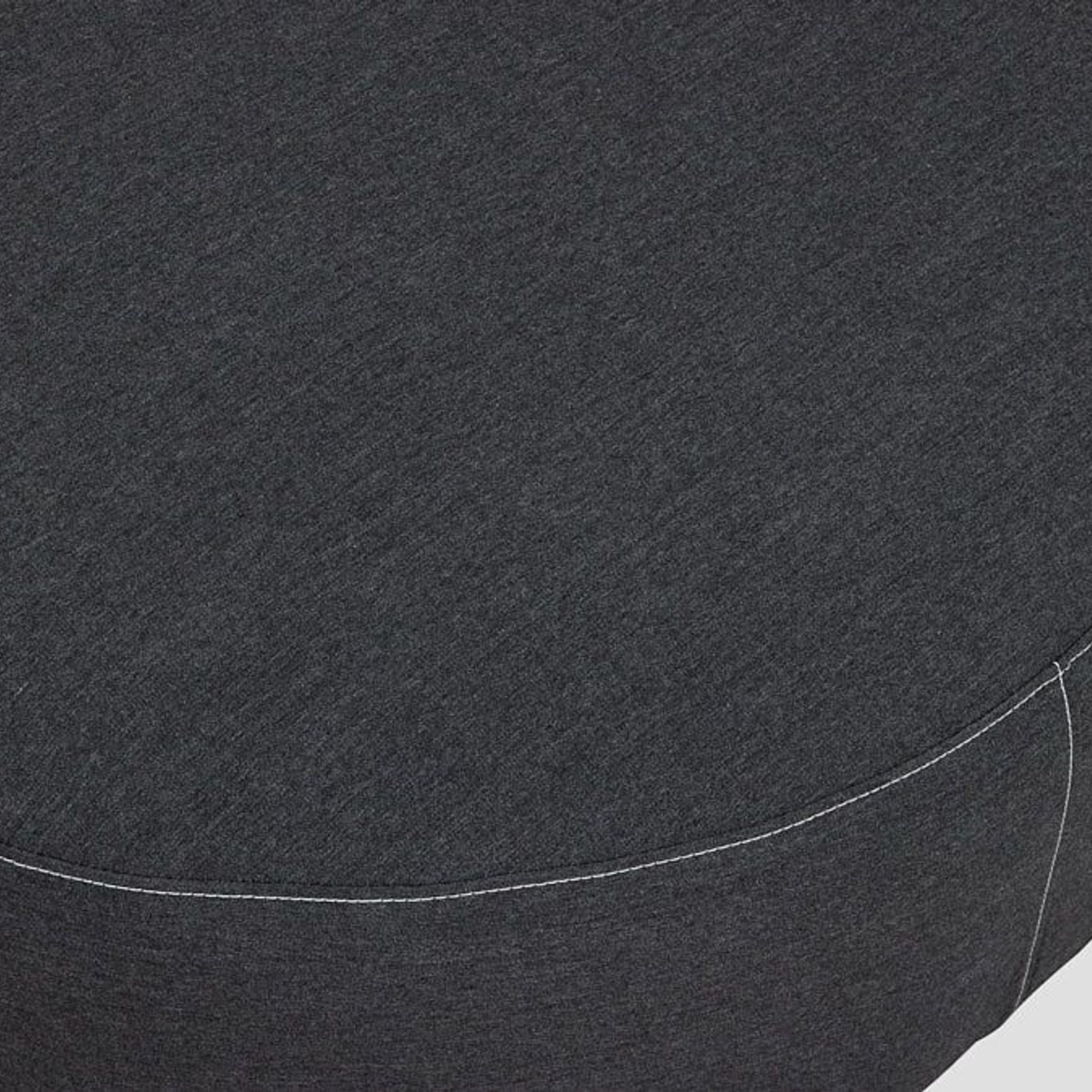 Sunbrella Round Ottoman - Sooty gallery detail image