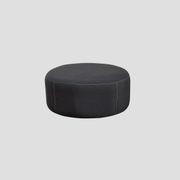 Sunbrella Round Ottoman - Sooty gallery detail image