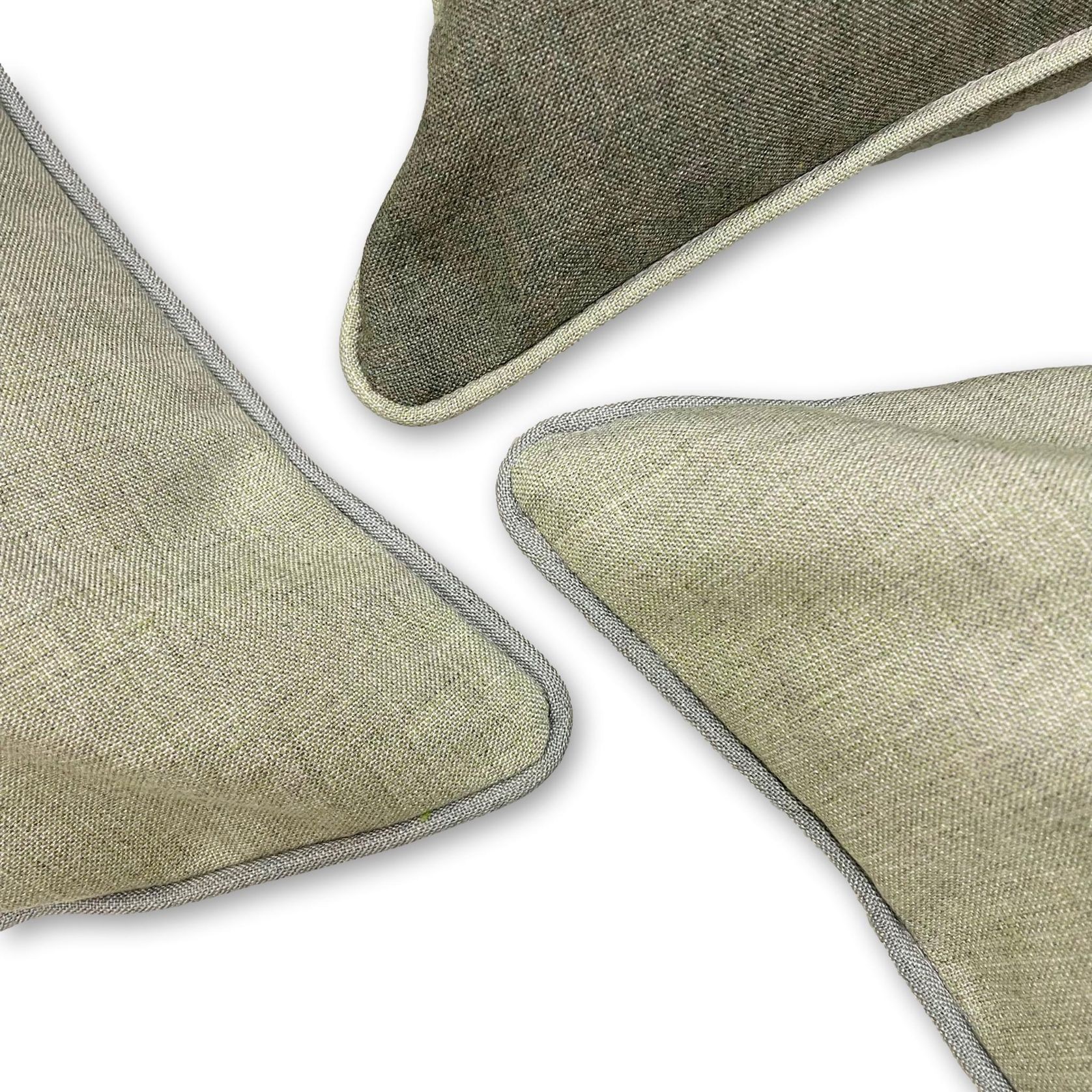 Sunbrella Cast in Oasis with Piping gallery detail image