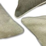 Sunbrella Cast in Oasis with Piping gallery detail image