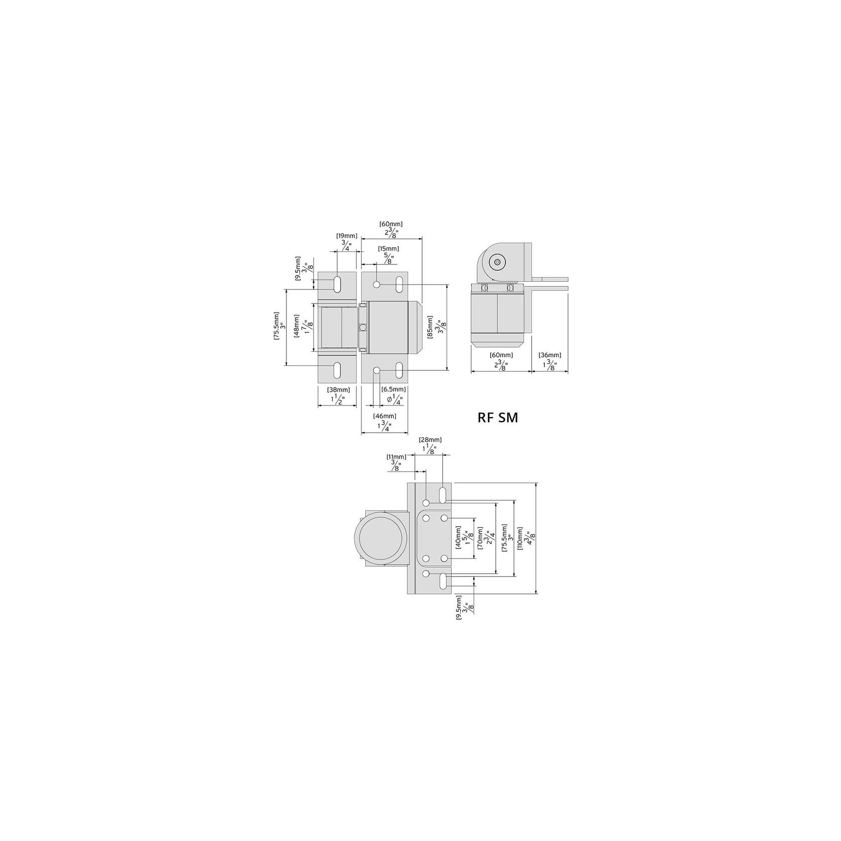 Sureclose® Readyfit 108 Hinge gallery detail image