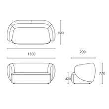 Swell 2 Seater Sofa gallery detail image