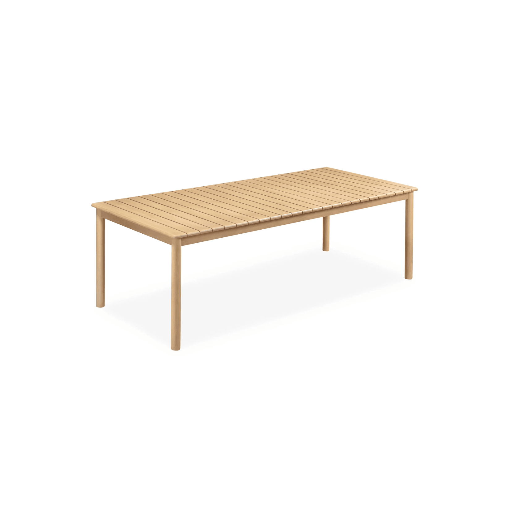 Burnett Outdoor Dining Table 240cm - Eucalyptus gallery detail image
