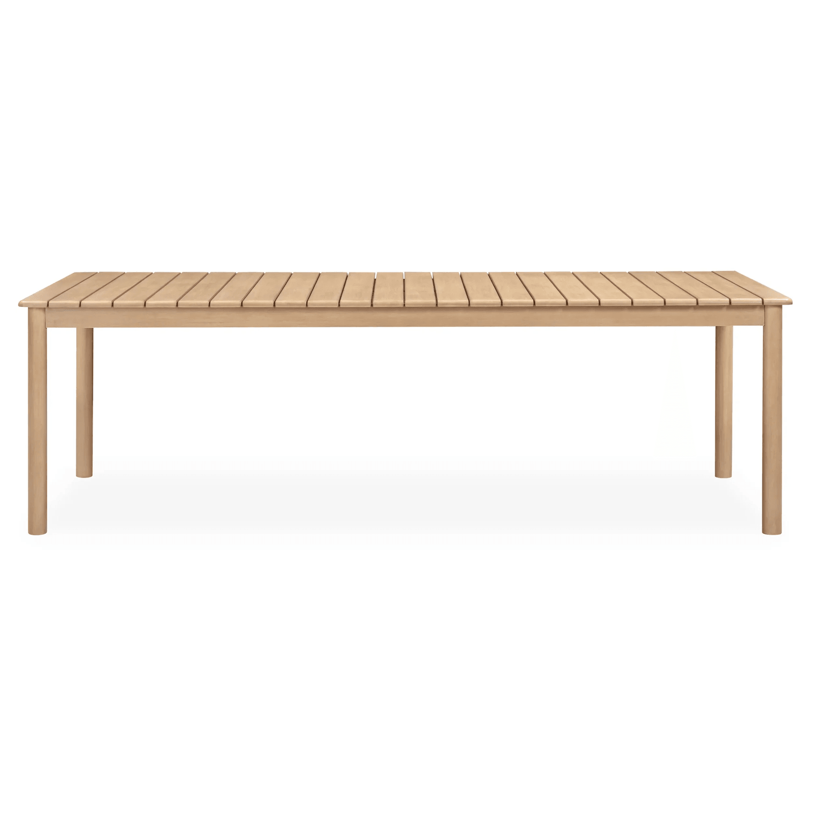 Burnett Outdoor Dining Table 240cm - Eucalyptus gallery detail image