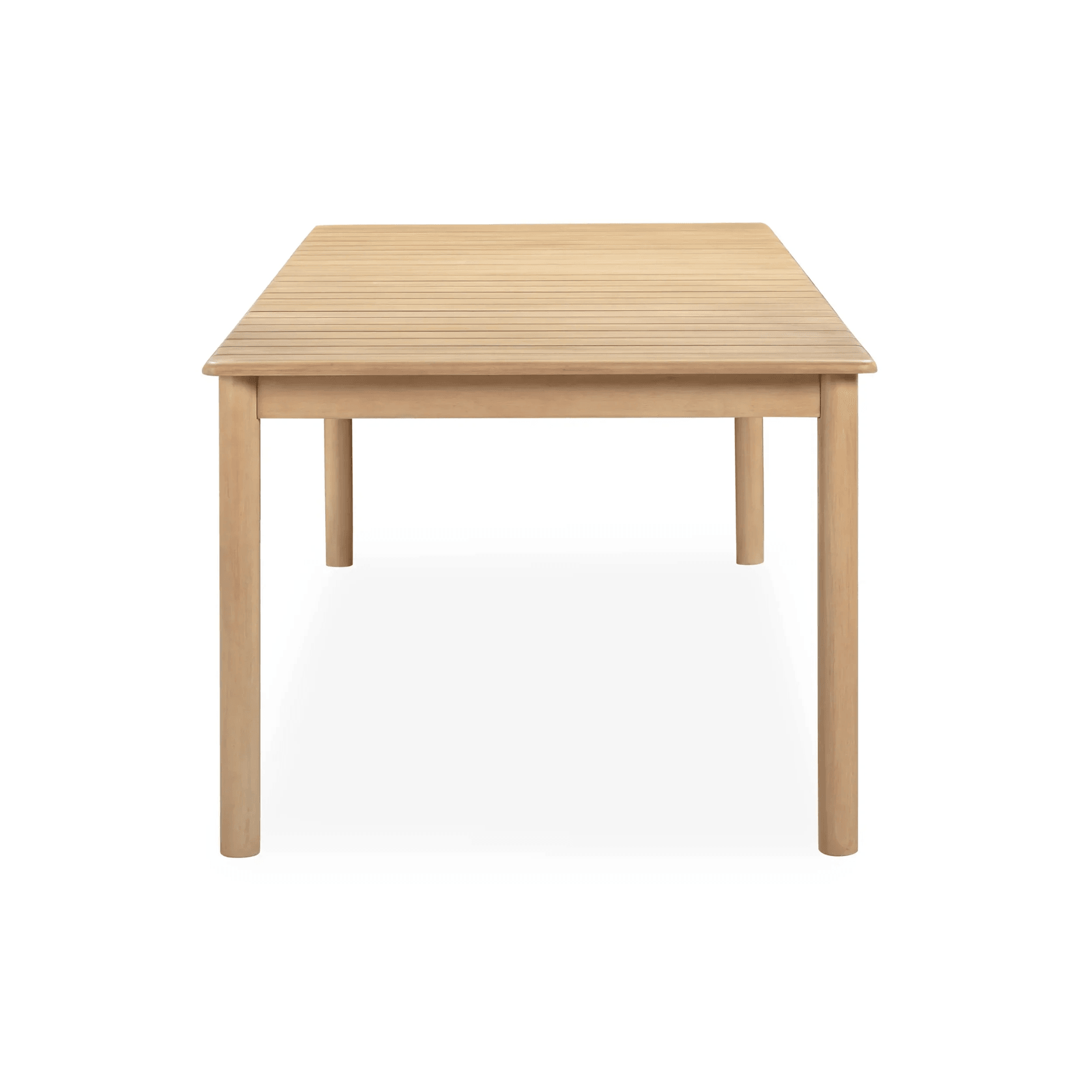 Burnett Outdoor Dining Table 240cm - Eucalyptus gallery detail image