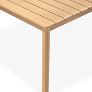 Burnett Outdoor Dining Table 240cm - Eucalyptus gallery detail image
