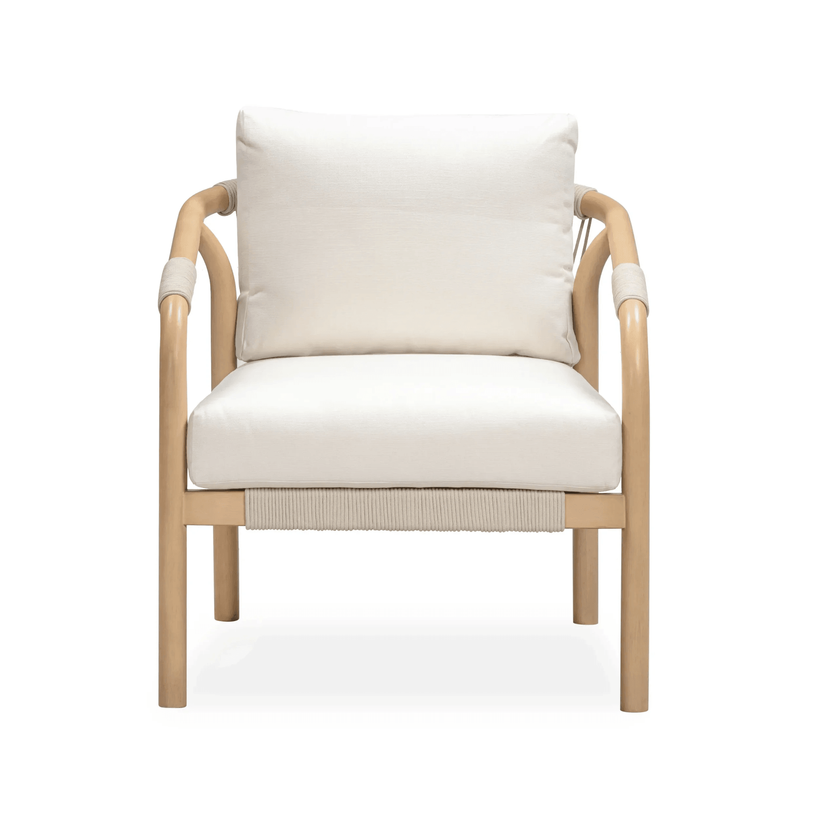 Burnett Outdoor Armchair - Eucalyptus / Beige gallery detail image