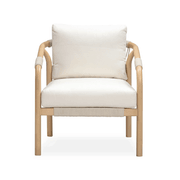 Burnett Outdoor Armchair - Eucalyptus / Beige gallery detail image