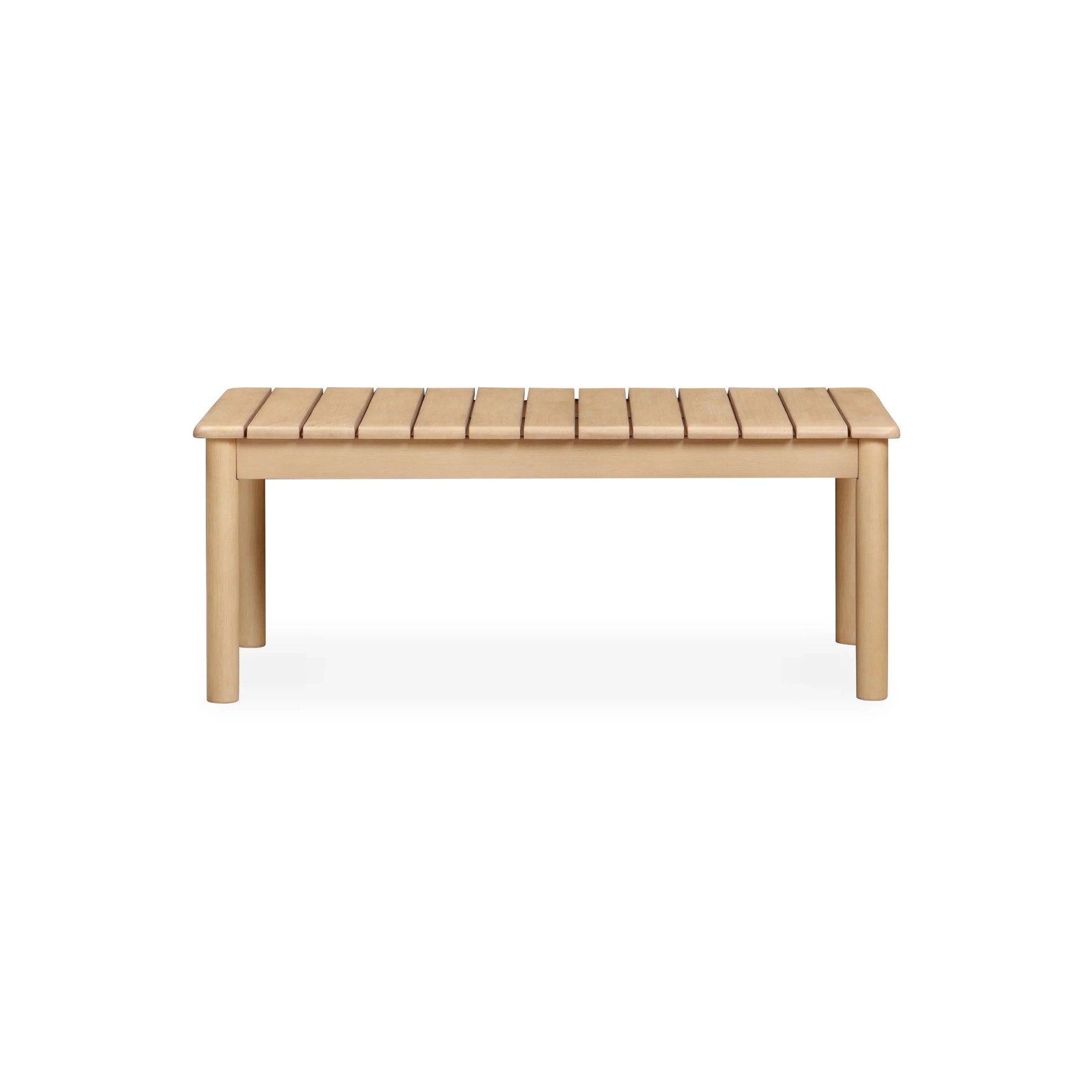 Burnett Outdoor Coffee Table - Eucalyptus gallery detail image