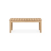 Burnett Outdoor Coffee Table - Eucalyptus gallery detail image