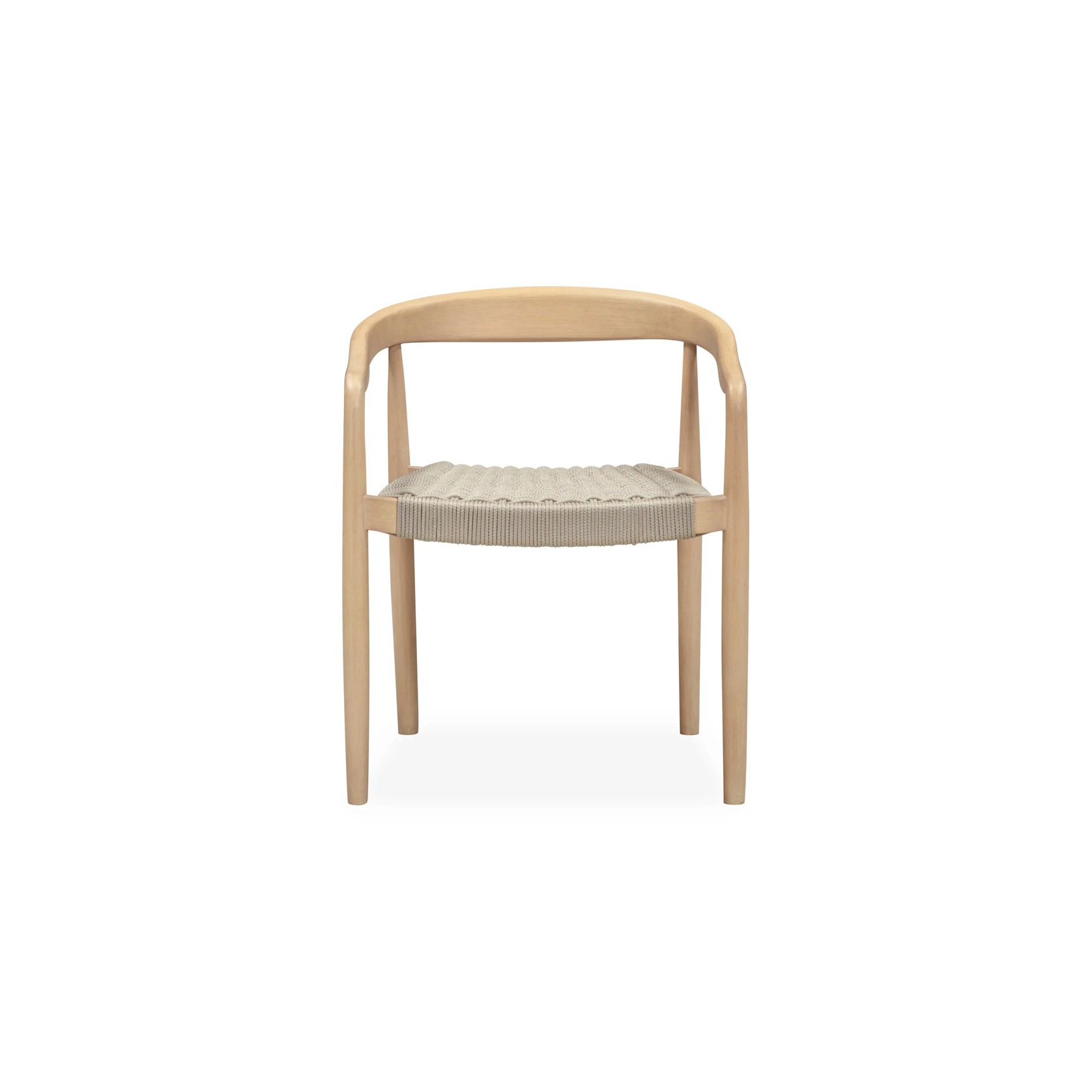 Sal Outdoor Dining Chair - Eucalyptus / Beige gallery detail image