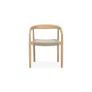 Sal Outdoor Dining Chair - Eucalyptus / Beige gallery detail image