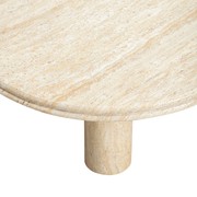 Reed Outdoor Coffee Table - Travertine Finish gallery detail image