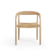 Reynolds Outdoor Dining Chair - Light Acacia gallery detail image