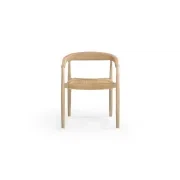 Reynolds Outdoor Dining Chair - Light Acacia gallery detail image