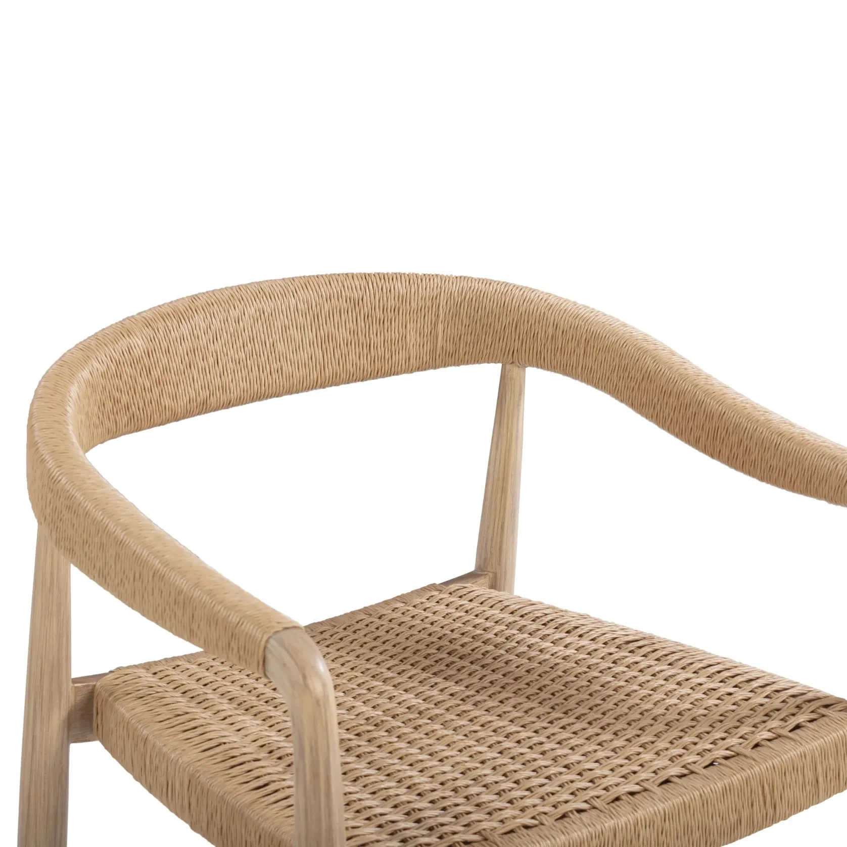 Reynolds Outdoor Dining Chair - Light Acacia gallery detail image